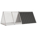 vidaXL Meuble de rangement 201,5x80,5x71 cm acier galvanisé antraciet