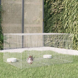 vidaXL Rabbit Cage 78x54x54 cm Galvanised Iron
