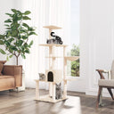 vidaXL Meuble de jardin avec palettes en sisal 142 cm crème jaune