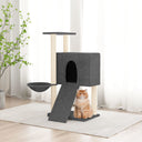 vidaXL Cat Tree with Sisal Scratching Posts 96 cm Cream