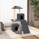 vidaXL Cat tree with sisal scratching posts 82 cm cream