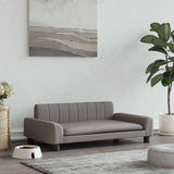 vidaXL Dog Bed 90x53x30 cm artificial leather cream