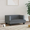 vidaXL Hondenmand 80x45x30 cm kunstleer bruin