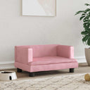 vidaXL Hondenmand 80x45x30 cm kunstleer bruin