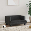 vidaXL Hondenmand 80x45x30 cm kunstleer bruin