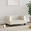 vidaXL Hondenmand 80x45x30 cm kunstleer bruin