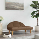 vidaXL Dog Bed 70x52x30 cm Fabric Cream