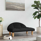 vidaXL Dog Bed 70x52x30 cm Fabric Cream