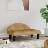 vidaXL Dog Bed 70x52x30 cm Fabric Cream