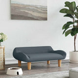 vidaXL Dog Bed 70x40x24 cm fabric cream