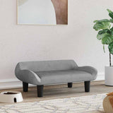 vidaXL Dog Bed 70x40x24 cm fabric cream