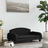 vidaXL Hondenmand 70x45x30 cm stof crèmekleurig