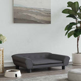 vidaXL Dog bed 100x50x21 cm velvet blue