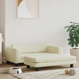 vidaXL Hondenmand met verlengstuk 100x50x30 cm fluweel blauw