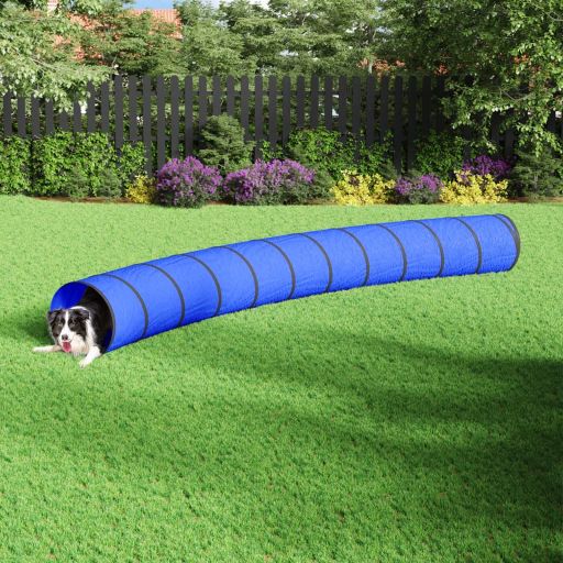 vidaXL Hondentunnel Ø 40 x 200 cm polyester blauw