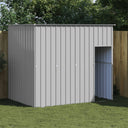 vidaXL Hondenhok avec dak 214x153x181 cm acier galvanisé antraciet