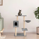 vidaXL Kattenmeubel met sisal krabpalen 82,5 cm crèmekleurig