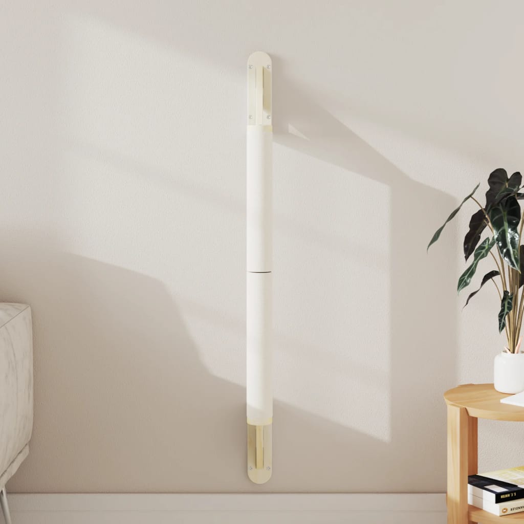 vidaXL Kattenkrabpaal wandgemonteerd 109 cm sisal