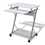 vidaXL Studenten computerbureau 60 x 40 x 74 cm (zwart)