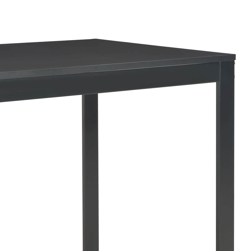 vidaXL Computer Desk 120x60x70 cm black