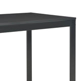 vidaXL Computer Desk 120x60x70 cm black