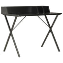 vidaXL Bureau 80x50x84 cm wit en natuurlijk