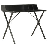 vidaXL Bureau 80x50x84 cm wit en natuurlijk