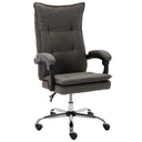 vidaXL Office Chair fabric brown