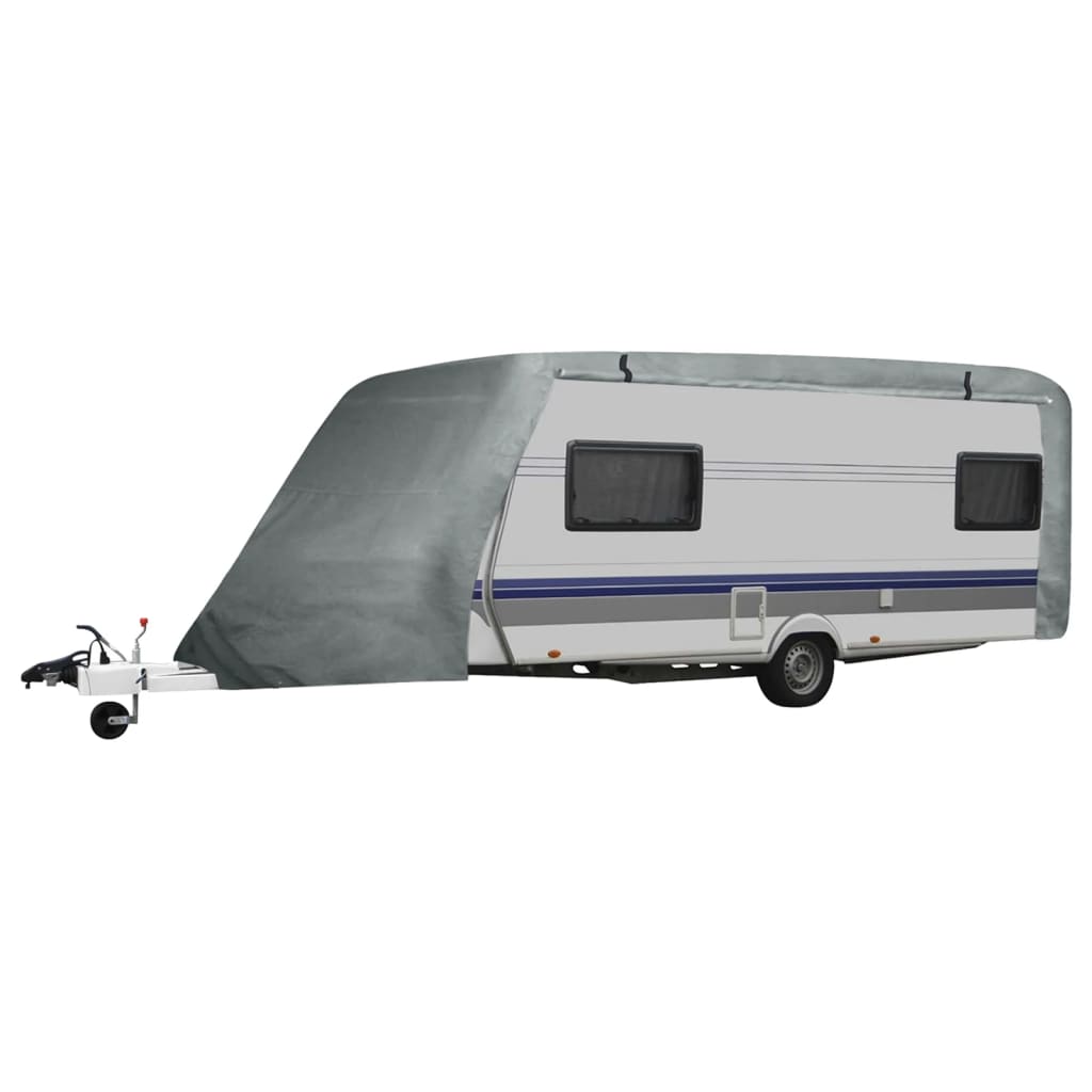 vidaXL Caravan Cover S grey