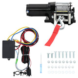 vidaXL Electric Winch 12V 907 kg with Remote Control