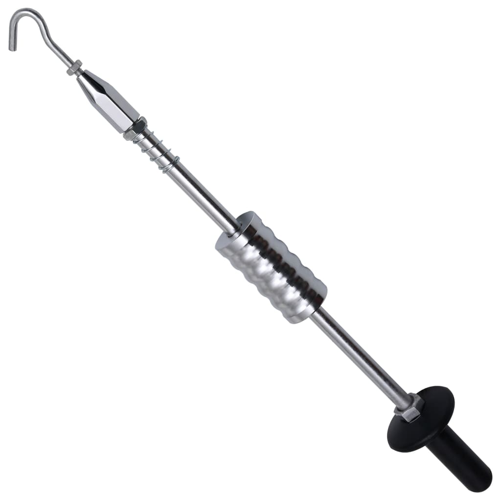 vidaXL Slide Hammer with Hook 63 cm Carbon Steel