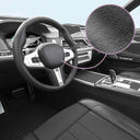 vidaXL Film adhésif voiture imperméable sans bulles 500x152 cm noir mat