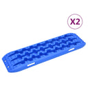 vidaXL Gripplaten 2 st 106x30,5x7 cm nylon zwart