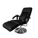 vidaXL Massage Chair Artificial Leather Black