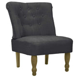 vidaXL French Armchair Cream Fabric