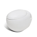 Nieuw Wandtoilet Ei-design hangend wit