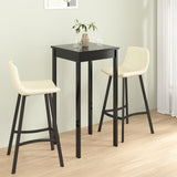 vidaXL Bar Table 115x55x107 cm MDF Black