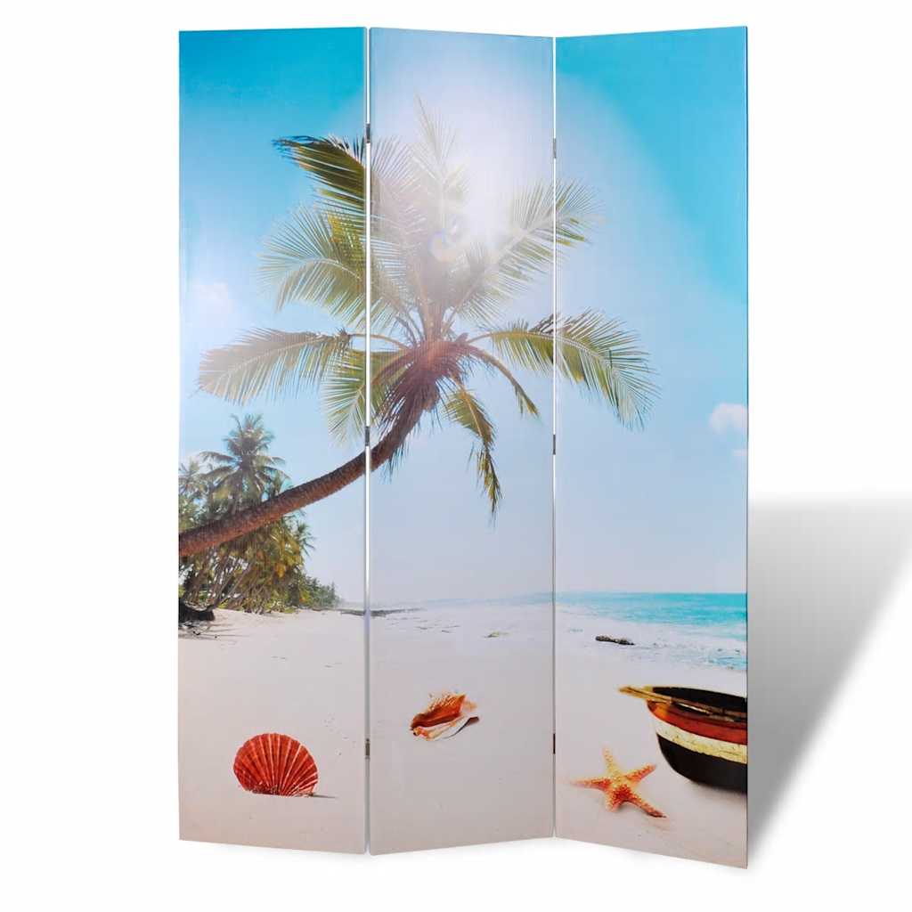 vidaXL Kamerscherm inklapbaar strand 120x170 cm