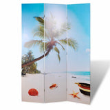 vidaXL Kamerscherm inklapbaar strand 120x170 cm