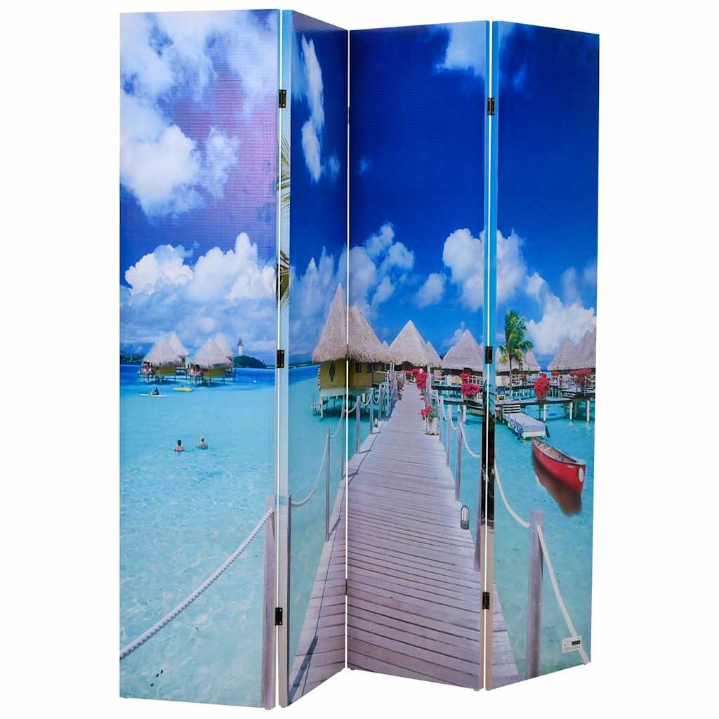 vidaXL Kamerscherm inklapbaar strand 120x170 cm