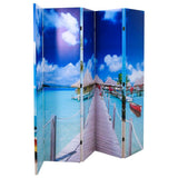 vidaXL Kamerscherm inklapbaar strand 120x170 cm