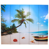 vidaXL Kamerscherm inklapbaar strand 120x170 cm