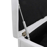 vidaXL Opbergbank 118x44x44 cm wit
