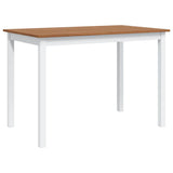 vidaXL 5-piece Dining Set white