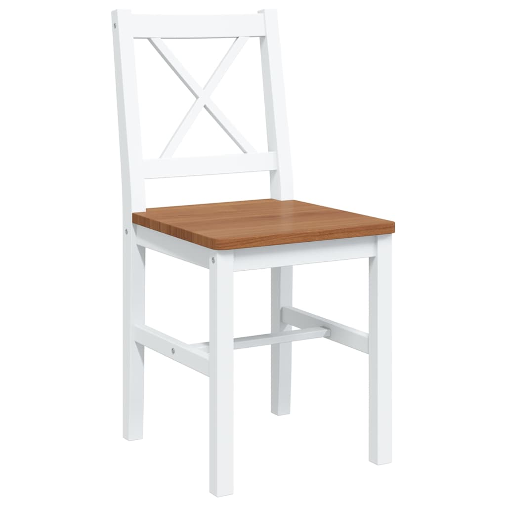 vidaXL 5-piece Dining Set white