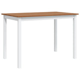 vidaXL 5-piece Dining Set white