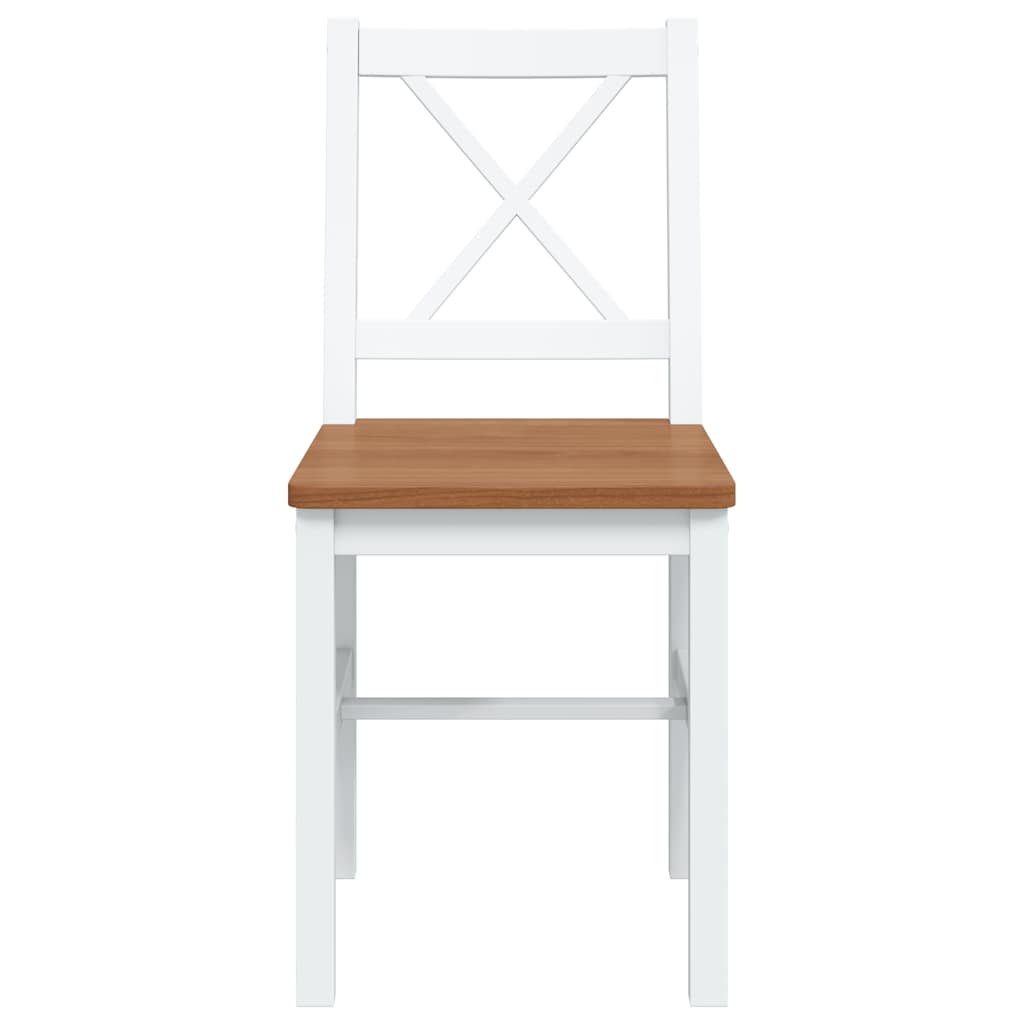 vidaXL 5-piece Dining Set white
