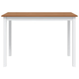 vidaXL 5-piece Dining Set white