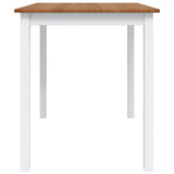 vidaXL 5-piece Dining Set white