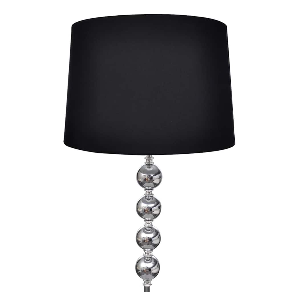 vidaXL Floor Lamp Eleganza black